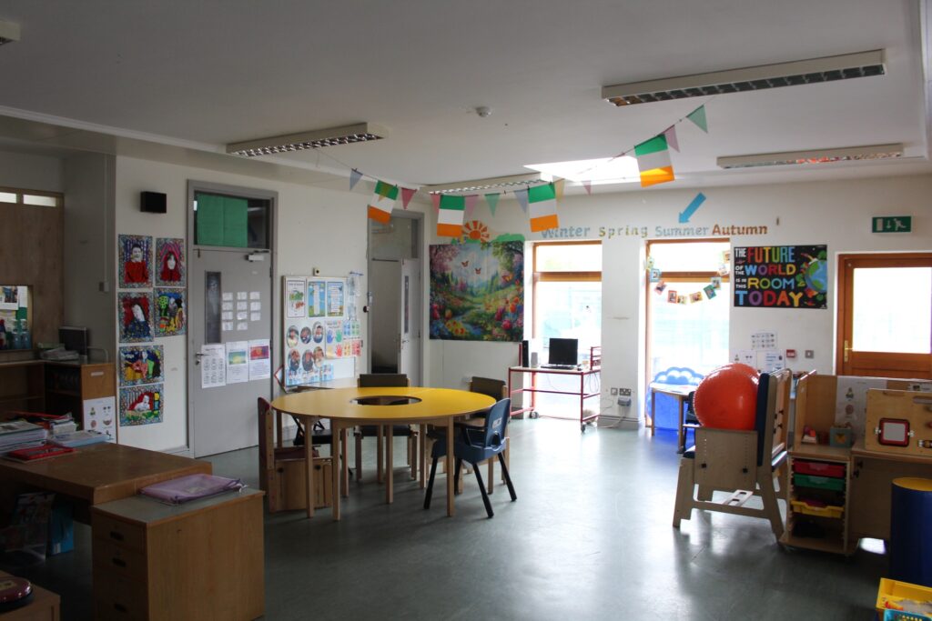 St Clare's School classroom